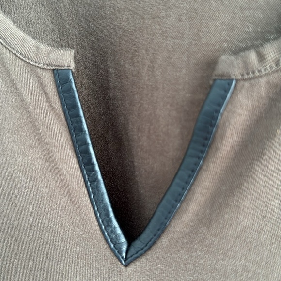 The Kooples Men’s Forest Green T-Shirt, Size Medium, 100% Cotton, Very Good - Picture 3 of 4